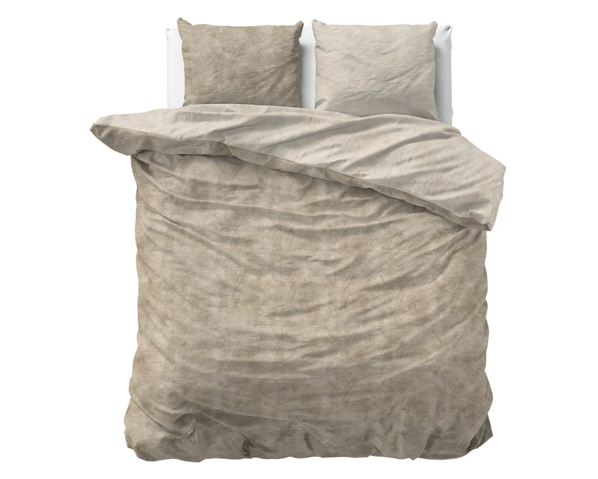 Flanel Washed Cotton Taupe