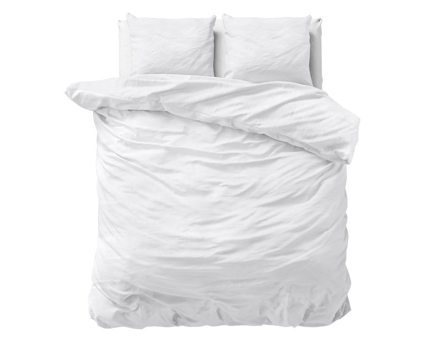 Stone washed White