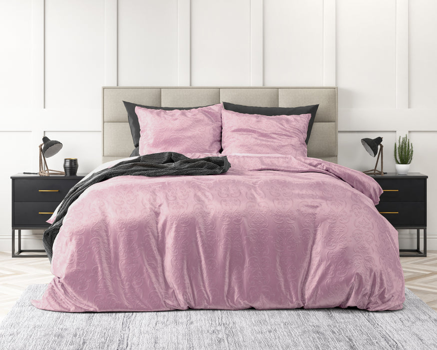 Embossed Velvet Sultan Roze