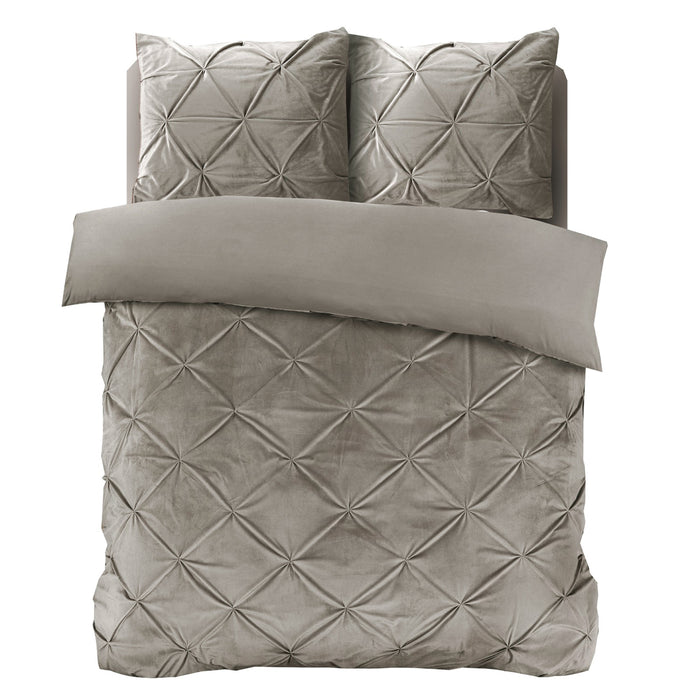 Velvet Pintuck Zand