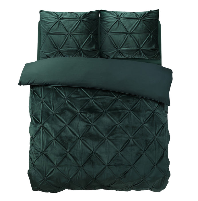Velvet Pintuck Groen