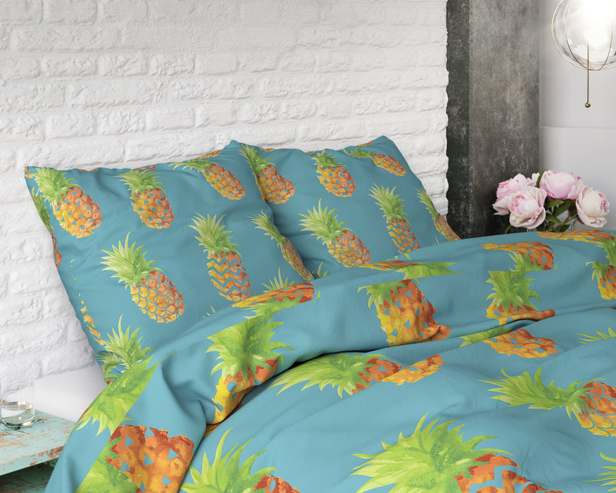 Pineapples Blauw