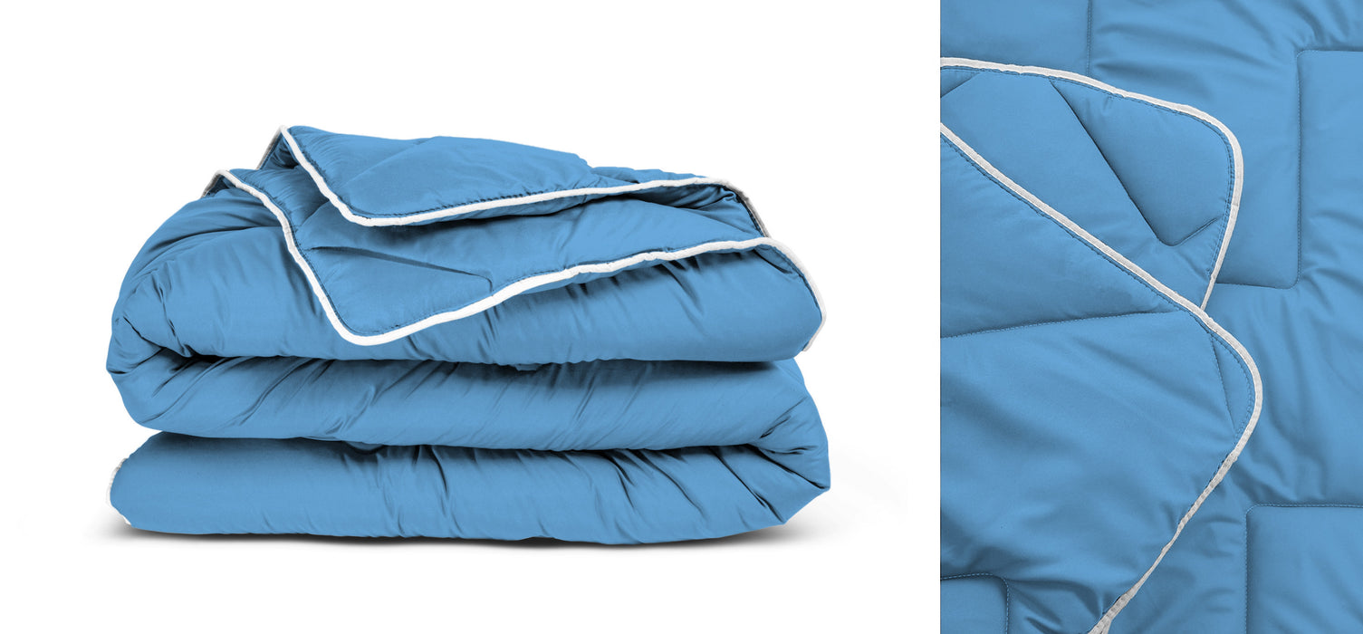 All-in one lazy dekbed Blauw