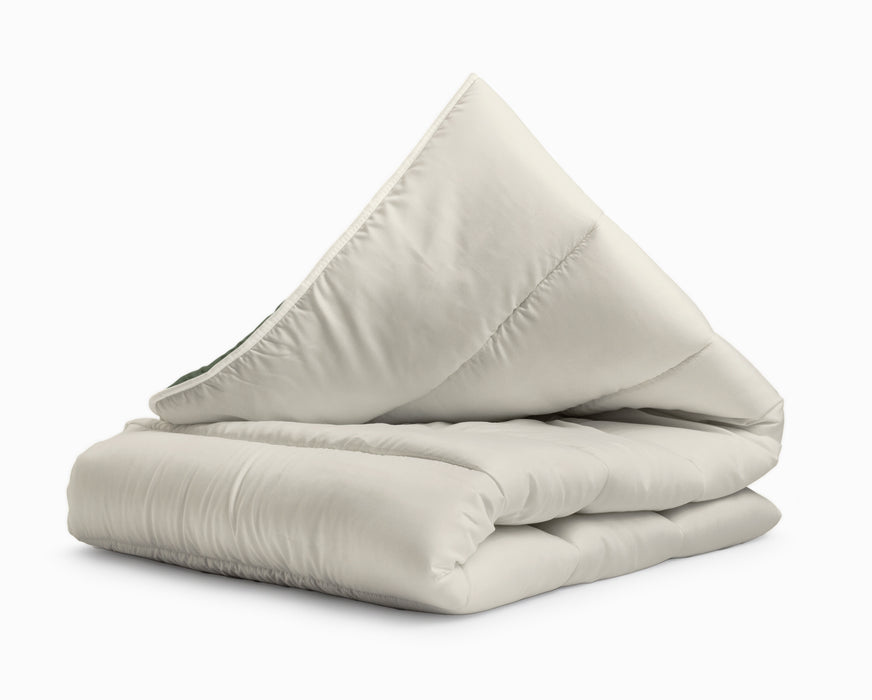 All-in One Lazy dekbed Creme/Groen