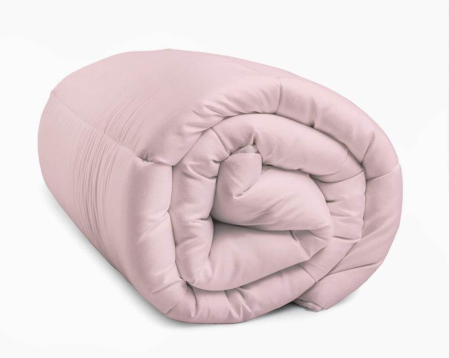 All-in One Lazy dekbed Creme/Roze