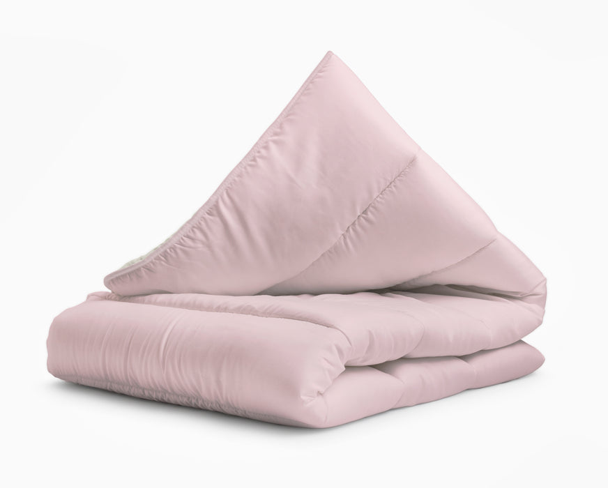 All-in One Lazy dekbed Creme/Roze