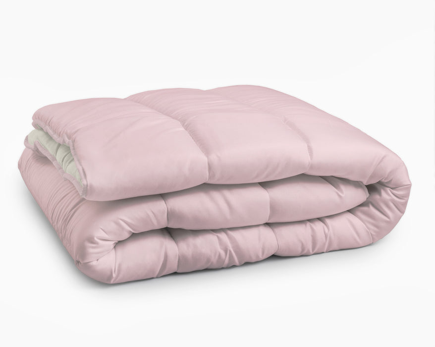 All-in One Lazy dekbed Creme/Roze