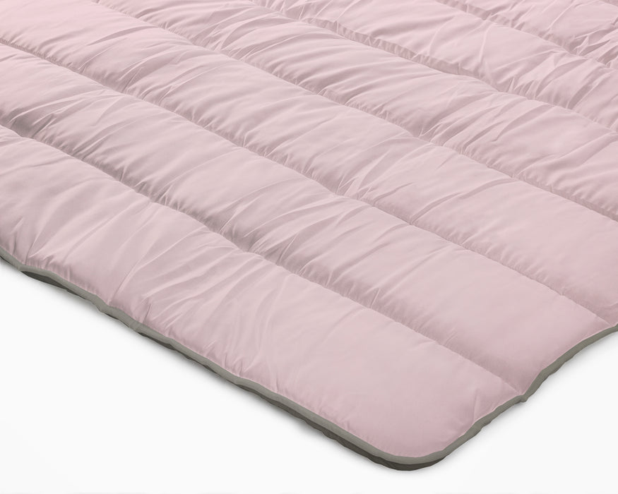 All-in One Lazy dekbed Kaki/Roze