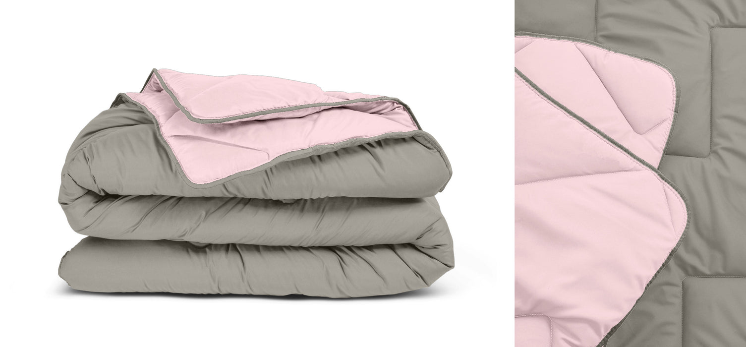 All-in-One Lazy Bettdecke Khaki/Pink