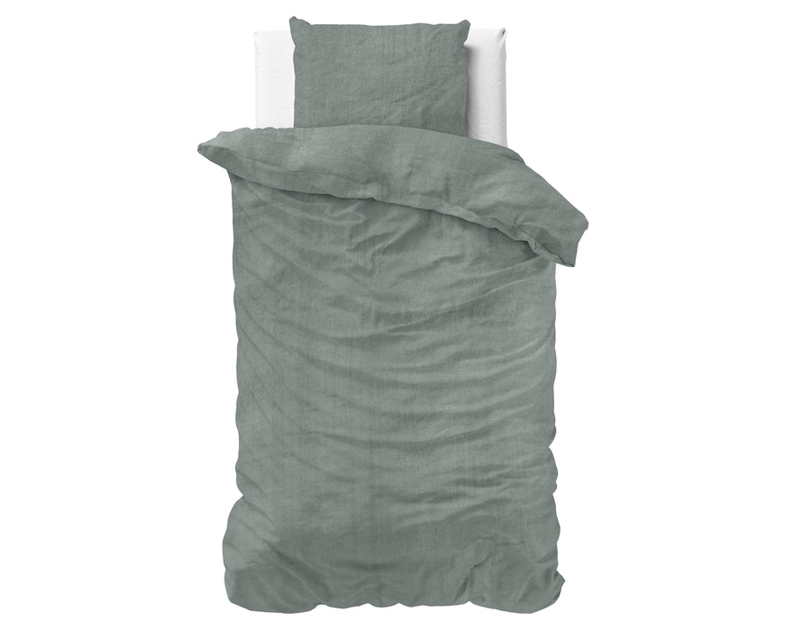 Denim Stone Washed Groen