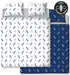 Hive Hello Sailor  - Dekbedovertrek - Tweepersoons - 200 x 200 cm - wit/blauw