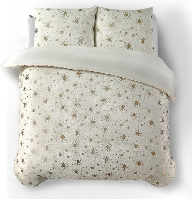 Glamour Flanel Stars Foil Creme